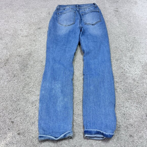 Wax Jean Skinny Jeans Women’s Blue Distressed Pockets Size 3 - Picture 10 of 12
